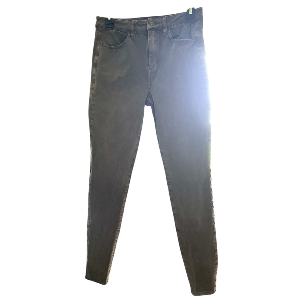 American Eagle Women's Olive Jeans Super Hi-Rise Jegging